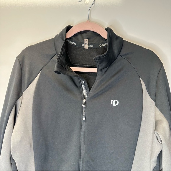 Pearl Izumi Men's Infinity Wind Blocking Jacket black gray size large - Picture 2 of 13